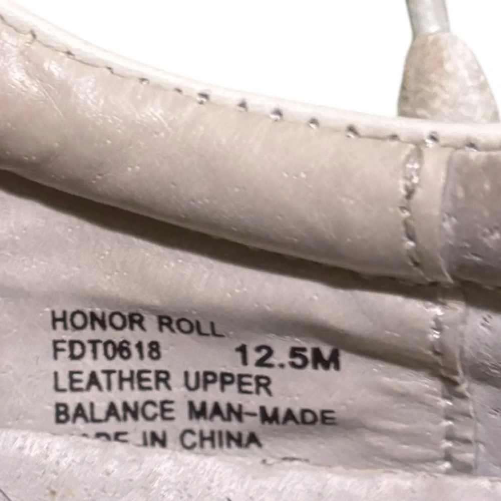 Academie Gear Girl’s Honor Roll Cheer Oxford saddle uniform shoes size 12.5